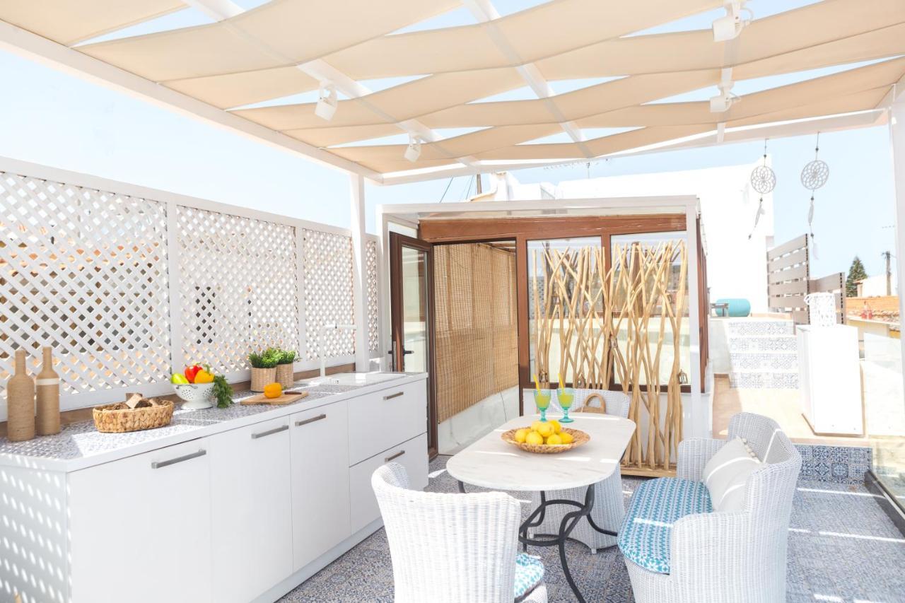 Stema Luxury Escape, Rooftop Jacuzzi & Panoramic Views Atsipopoulo Екстер'єр фото