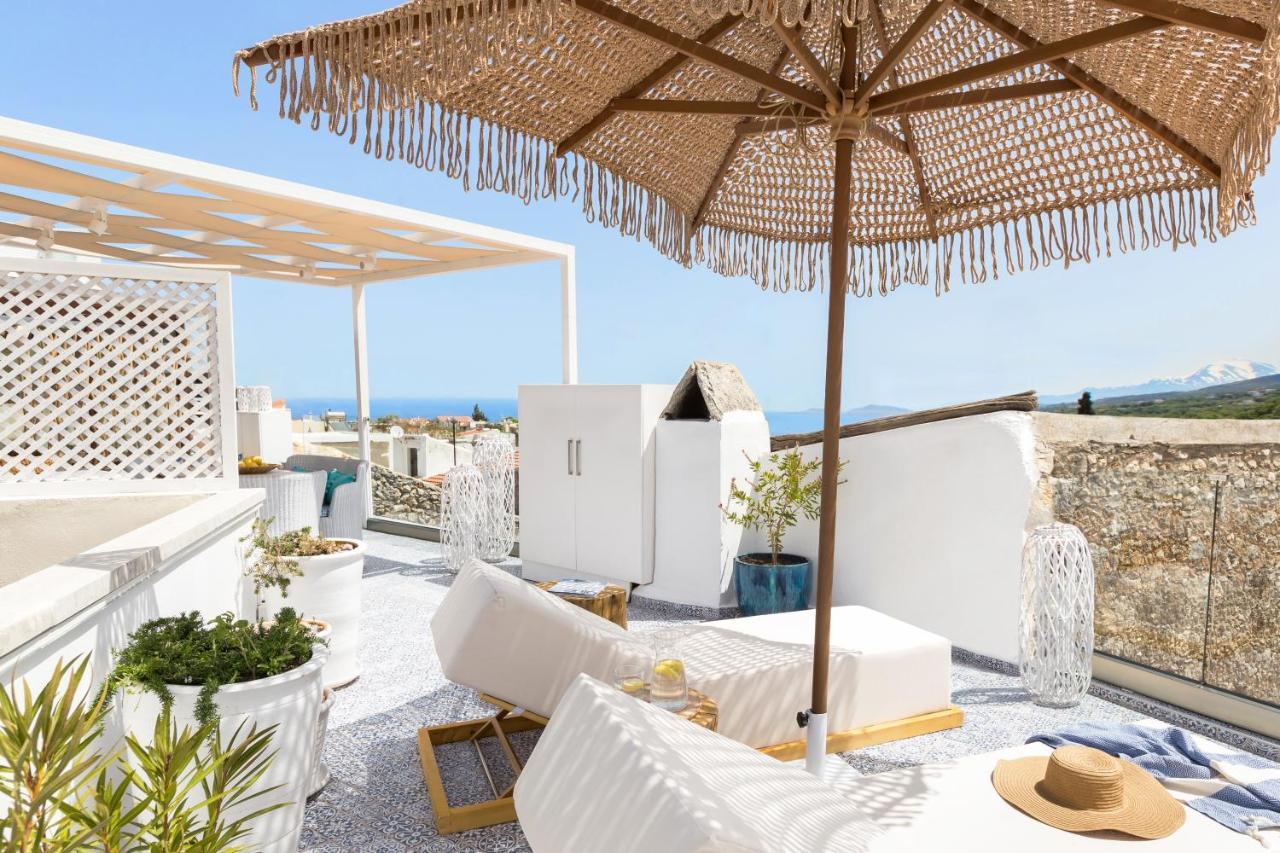 Stema Luxury Escape, Rooftop Jacuzzi & Panoramic Views Atsipopoulo Екстер'єр фото