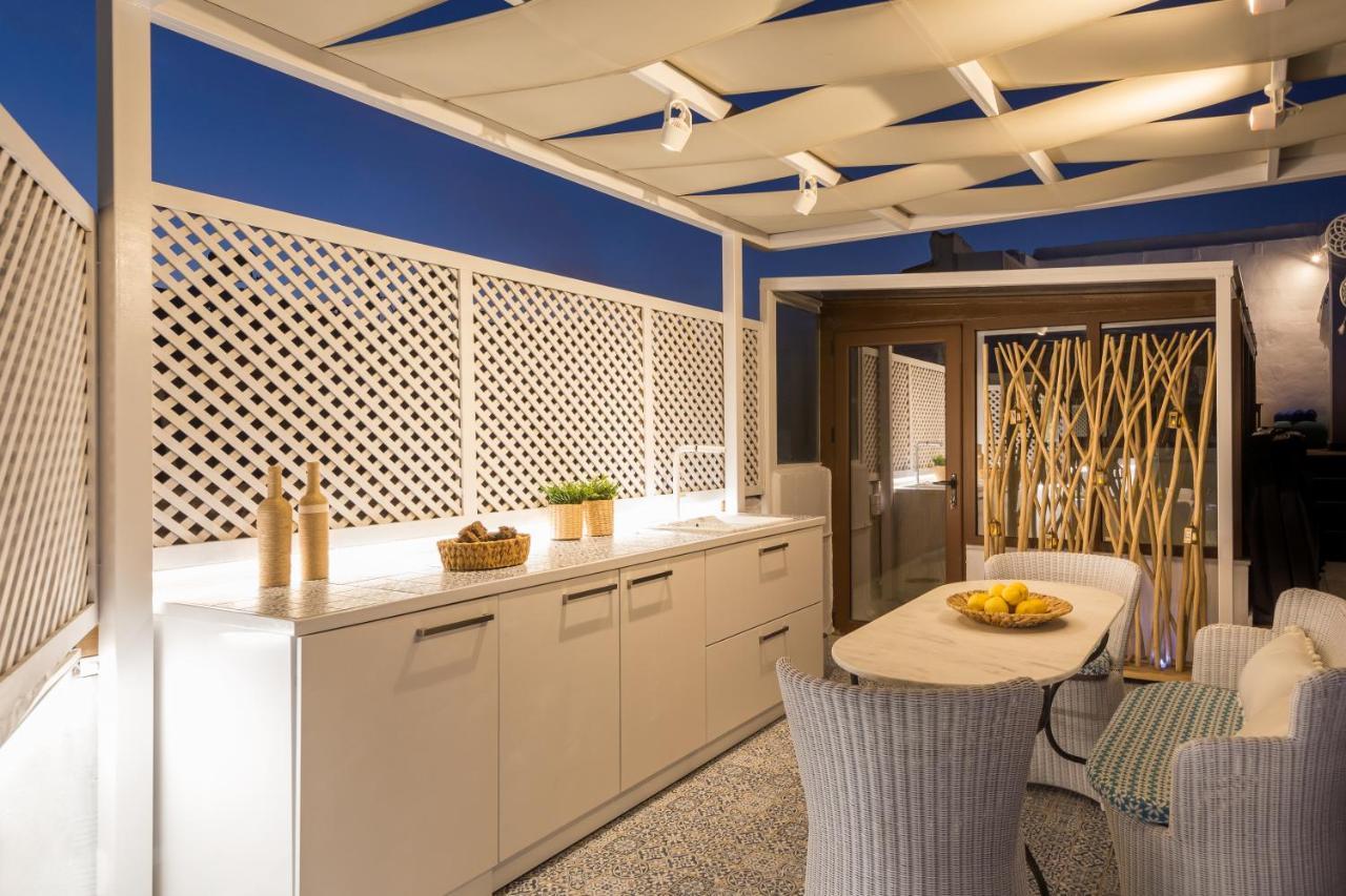 Stema Luxury Escape, Rooftop Jacuzzi & Panoramic Views Atsipopoulo Екстер'єр фото